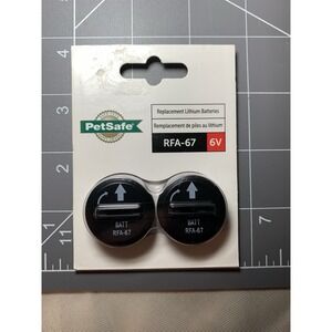 Petsafe Battery RFA-67 Replacement RFA-67, 6 Volt - 2 in Pack - NEW/SEALED